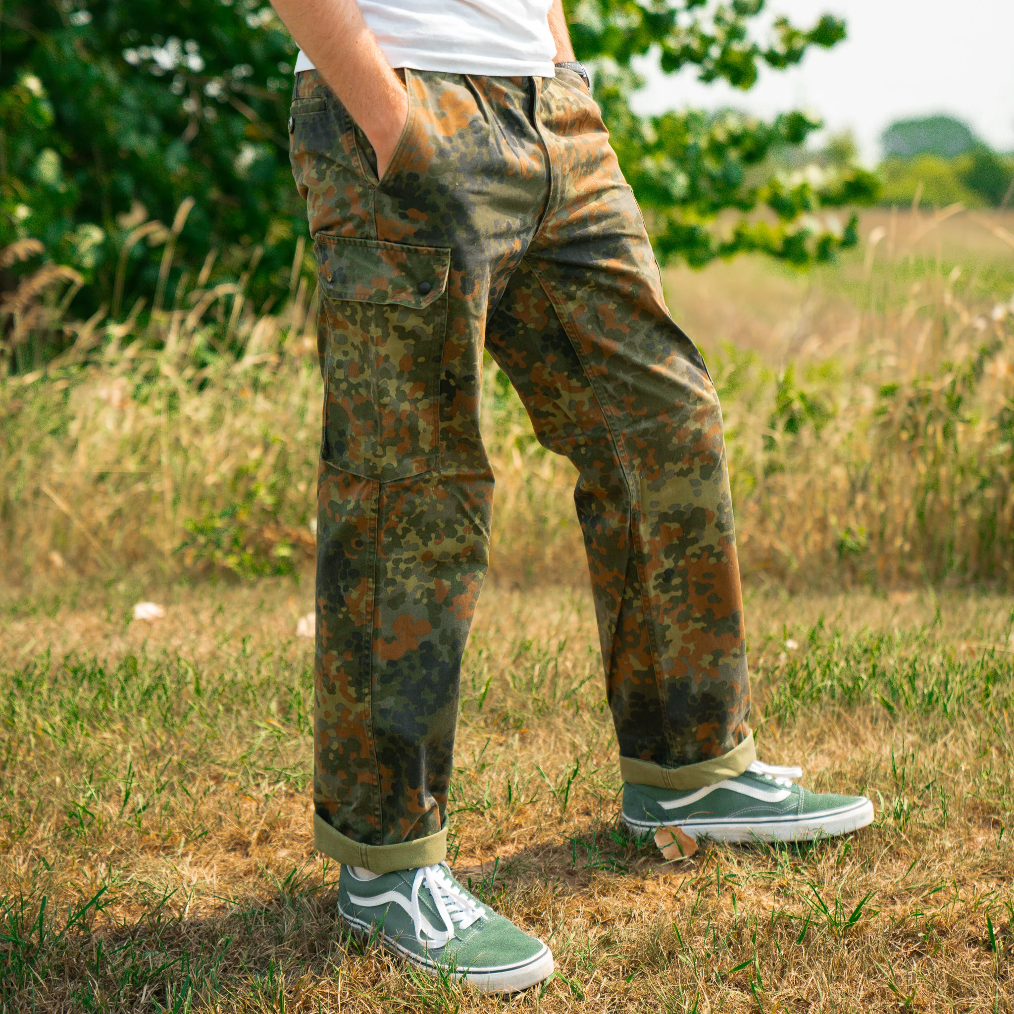 Issued Bundeswehr Flecktarn Field Pants - Image 3